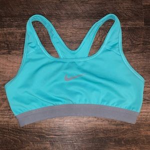 Small Teal Nike Sports Bra